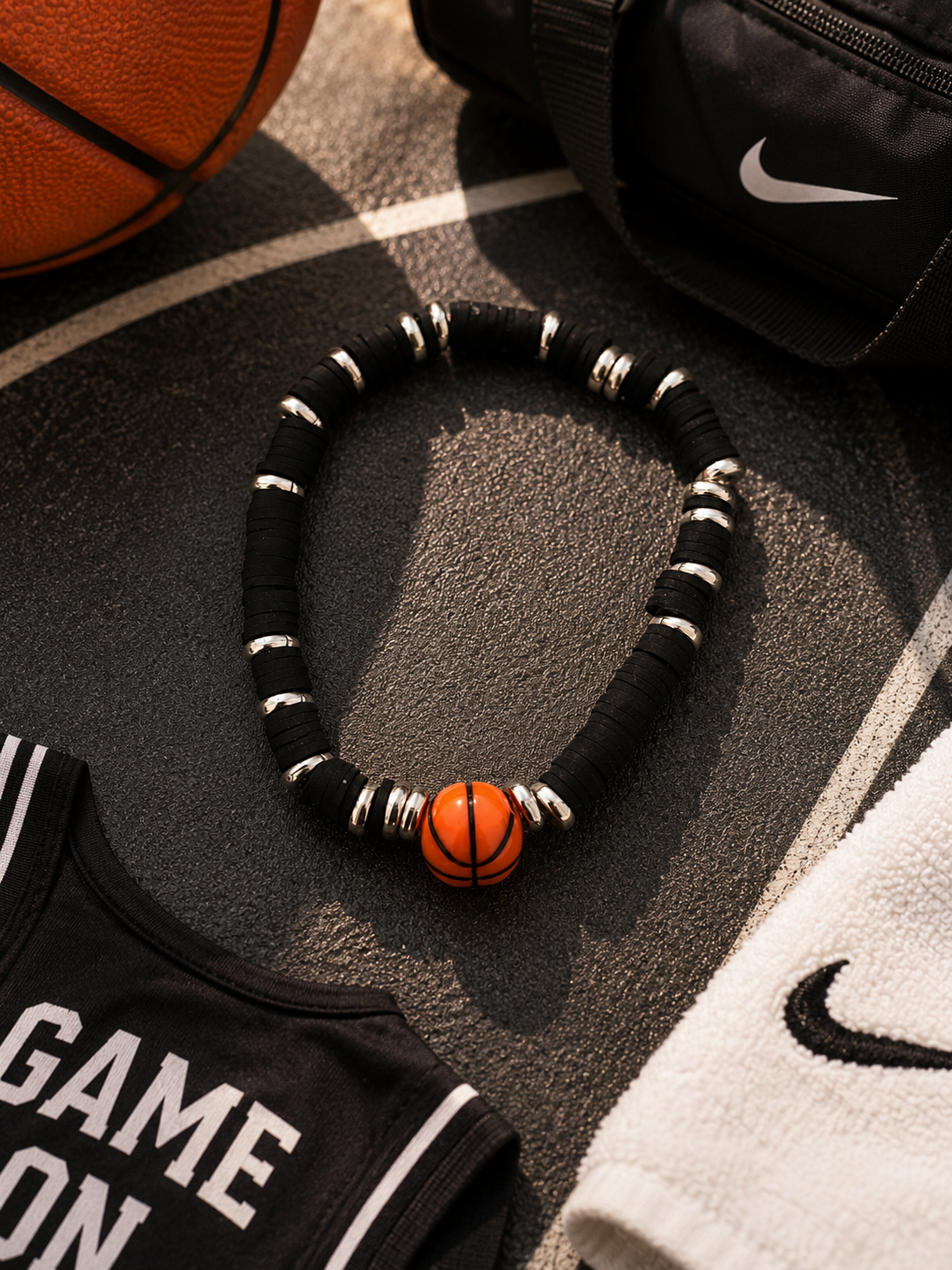 “You know Ball” Heishi Beaded Bracelet