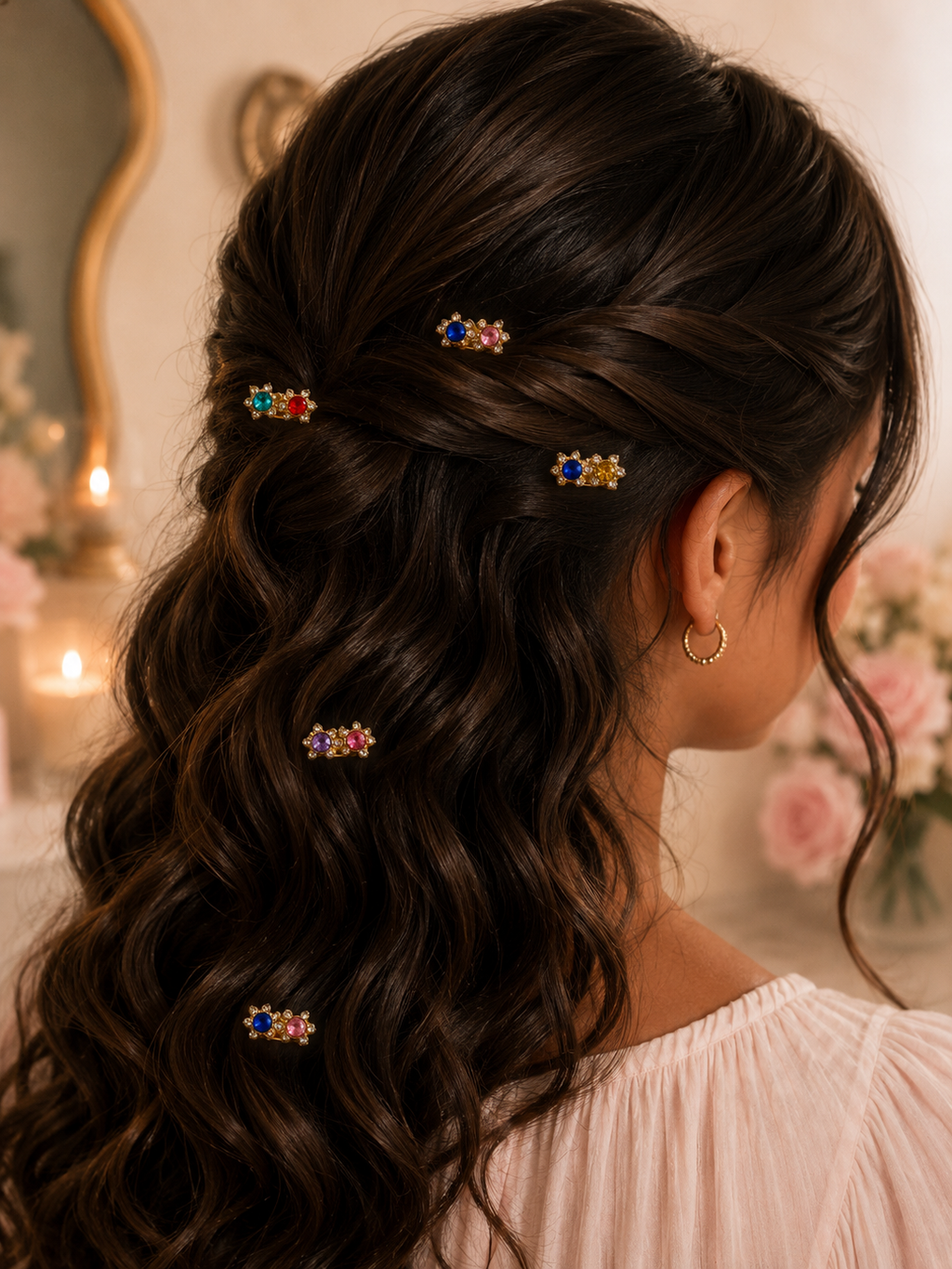 Sparkle & Shine Rhinestone Hair Clips
