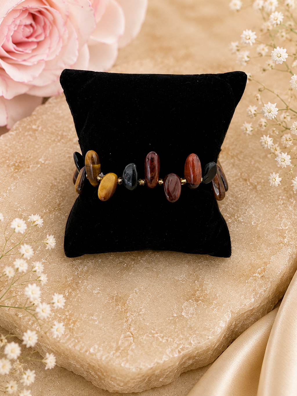 Trinity Tiger’s Eye Bracelet