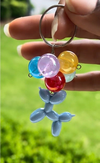 Balloon Pup Keychain