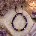 Wisdom in Bloom Amethyst Bracelet