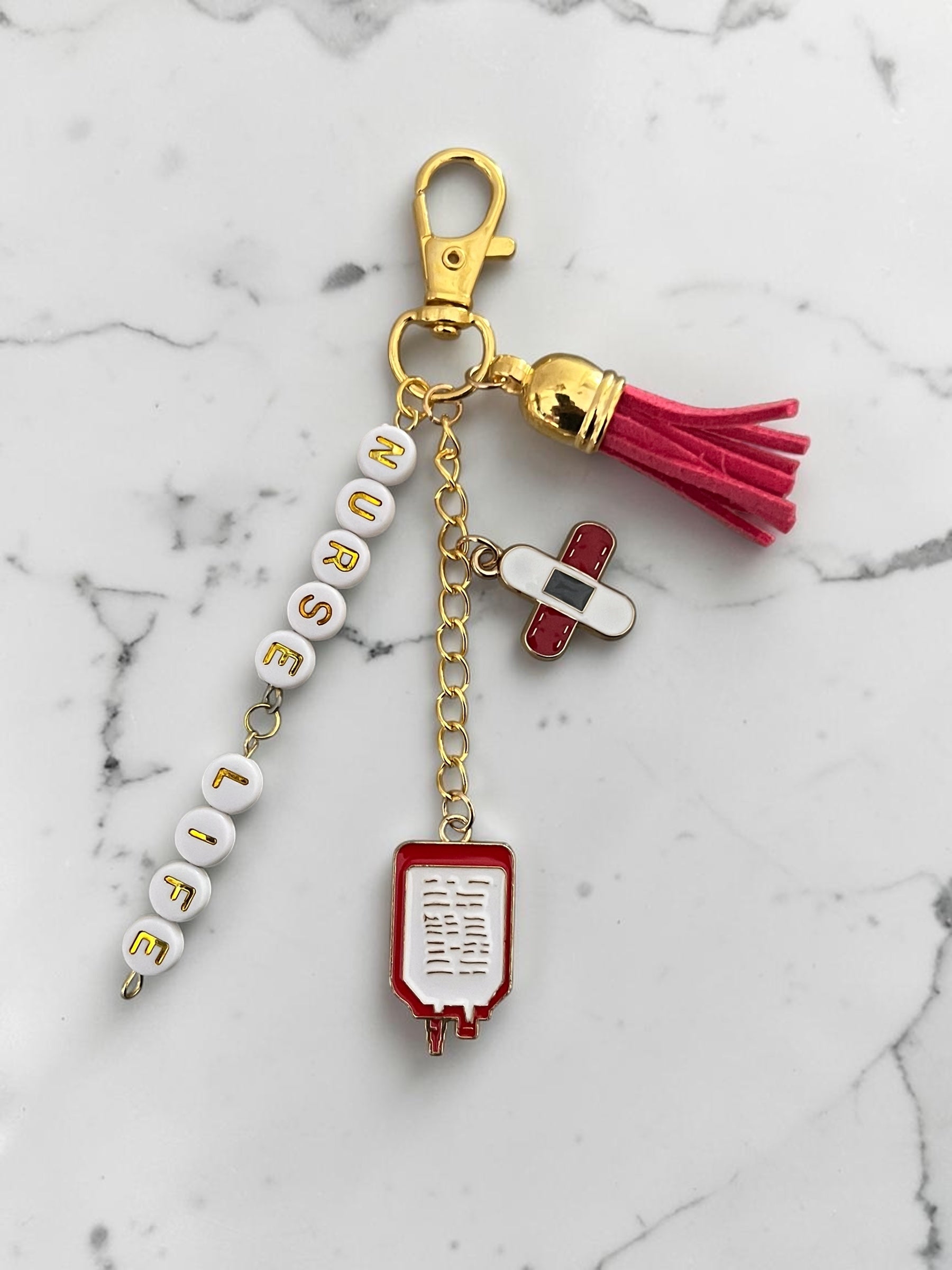 Nurse Life Bag Charm