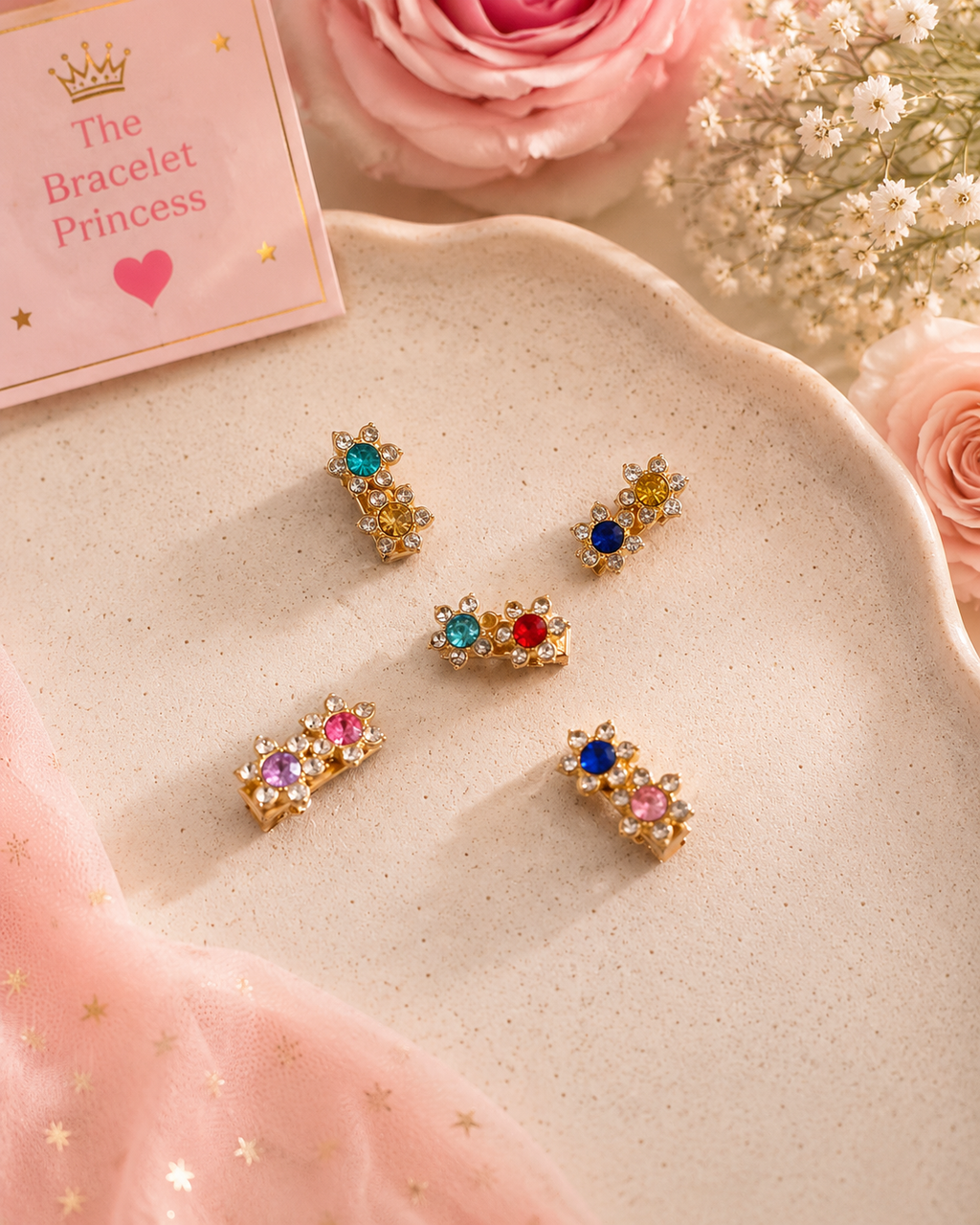 Sparkle & Shine Rhinestone Hair Clips