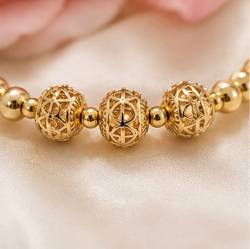 Golden Filigree Bracelet