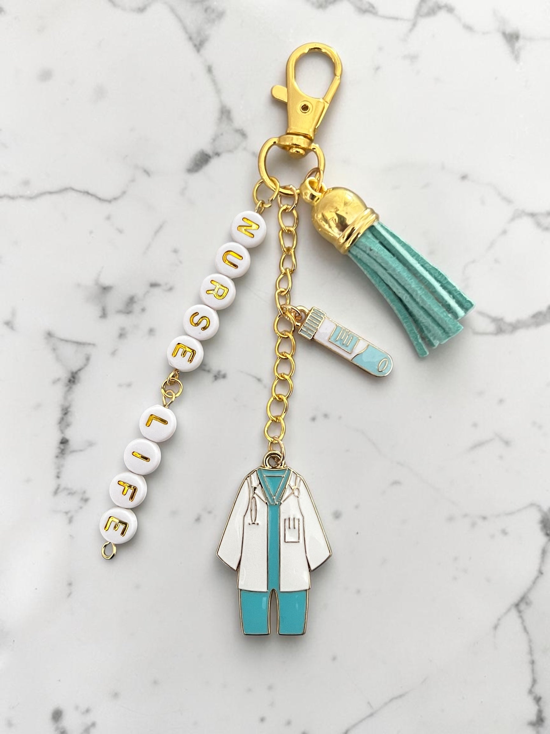 Nurse Life Bag Charm