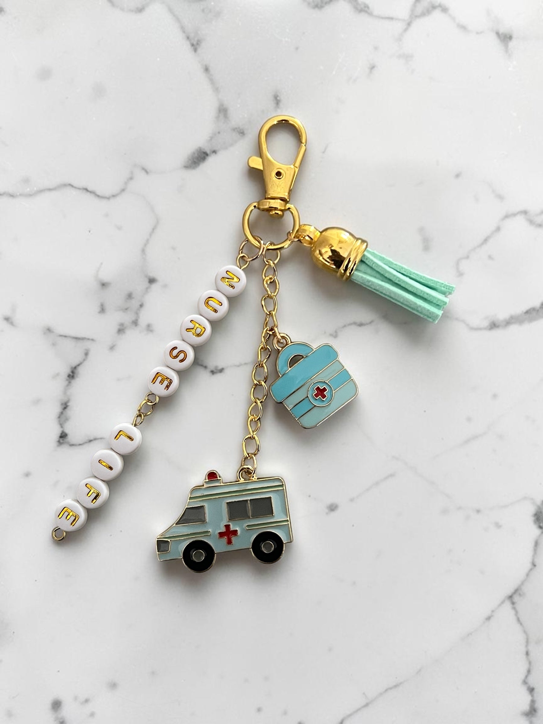 Nurse Life Bag Charm