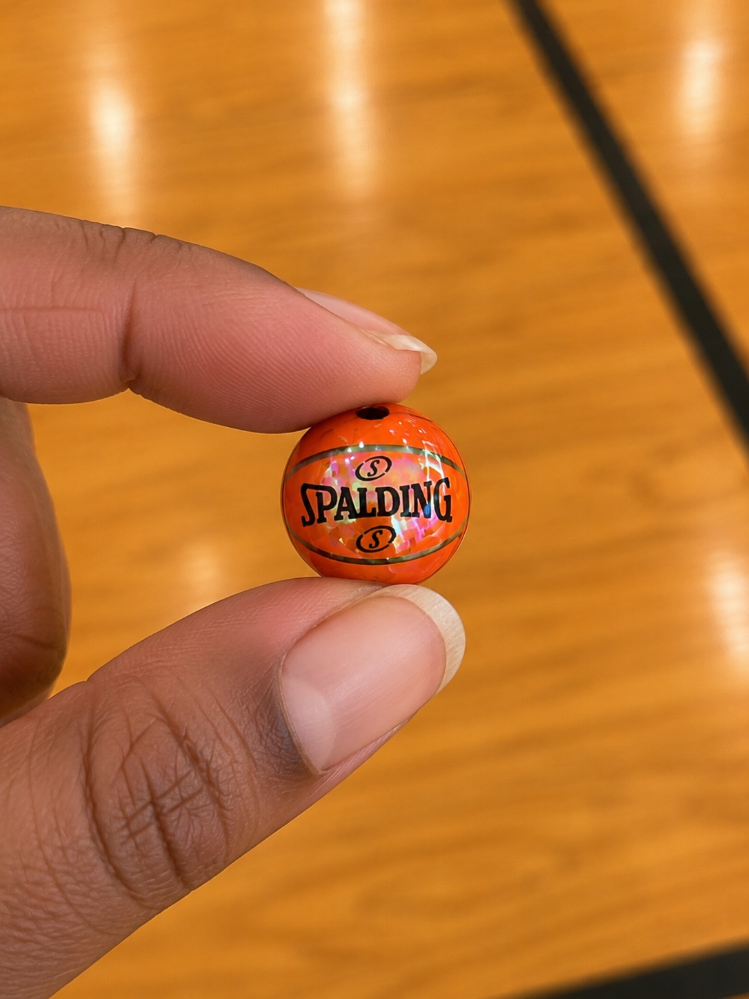 “Life of a Baller” Basketball Beaded Pen