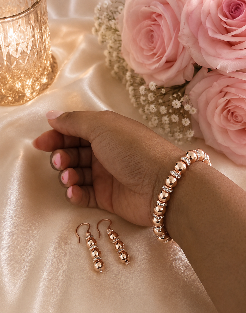 Rose Radiance Jewelry Set