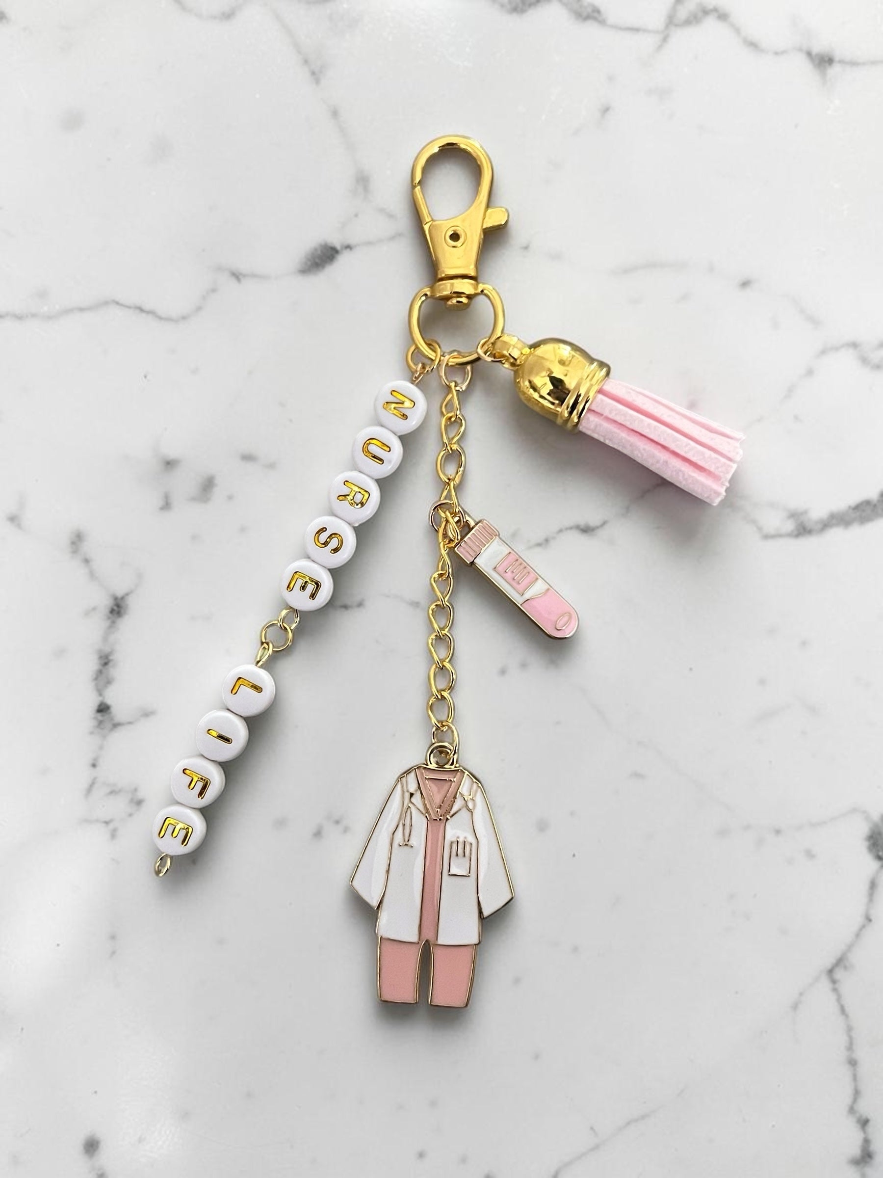 Nurse Life Bag Charm