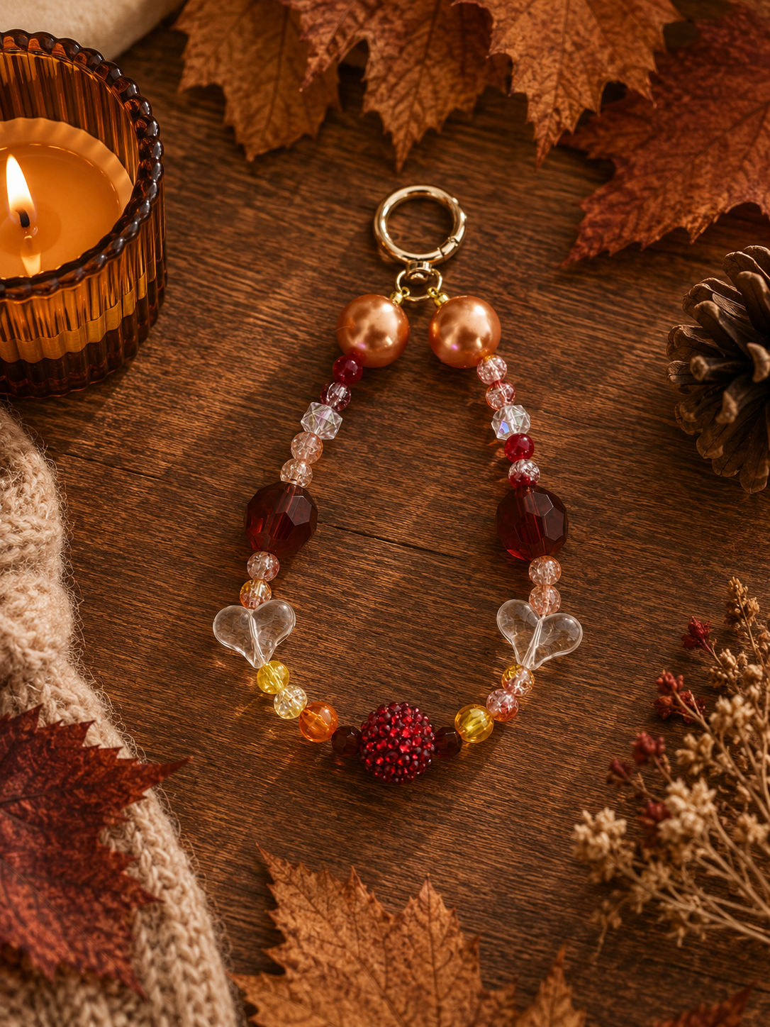 Autumn Glow Phone Charm