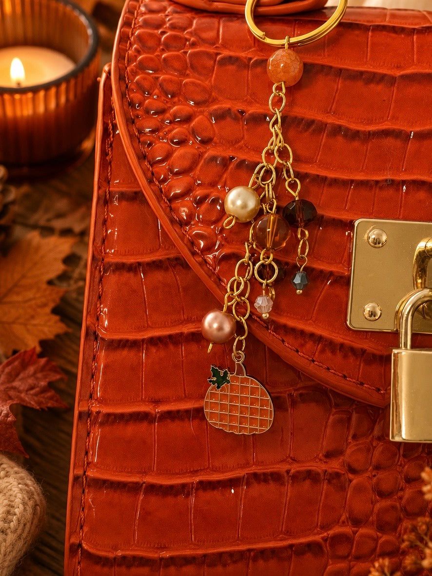 Harvest Charm Keychain