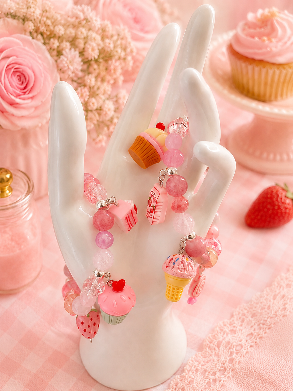 Strawberry Sweet Junk Bracelet