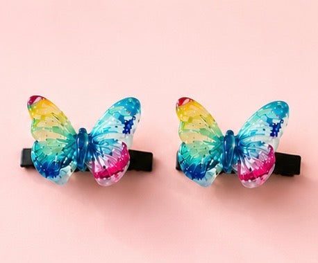 Flutter By Butterfly Hair Clips
