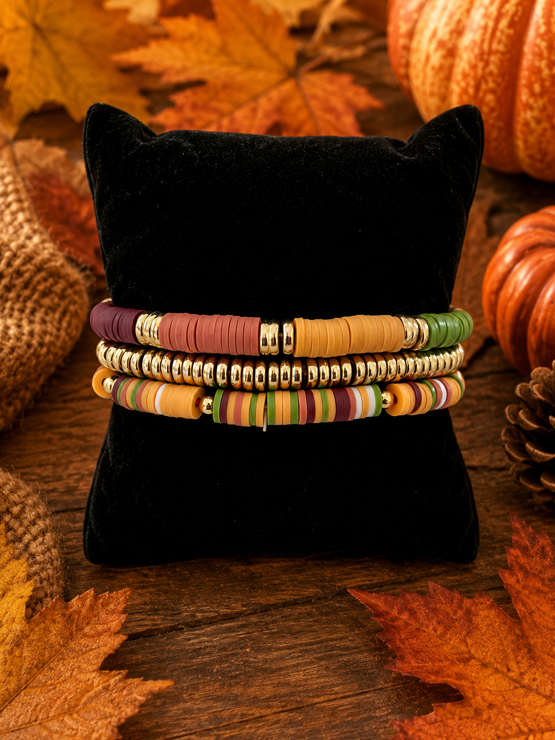 Fall Bracelet Stack