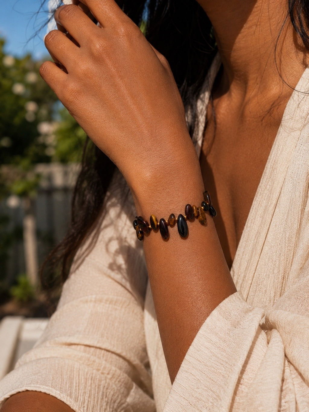 Trinity Tiger’s Eye Bracelet