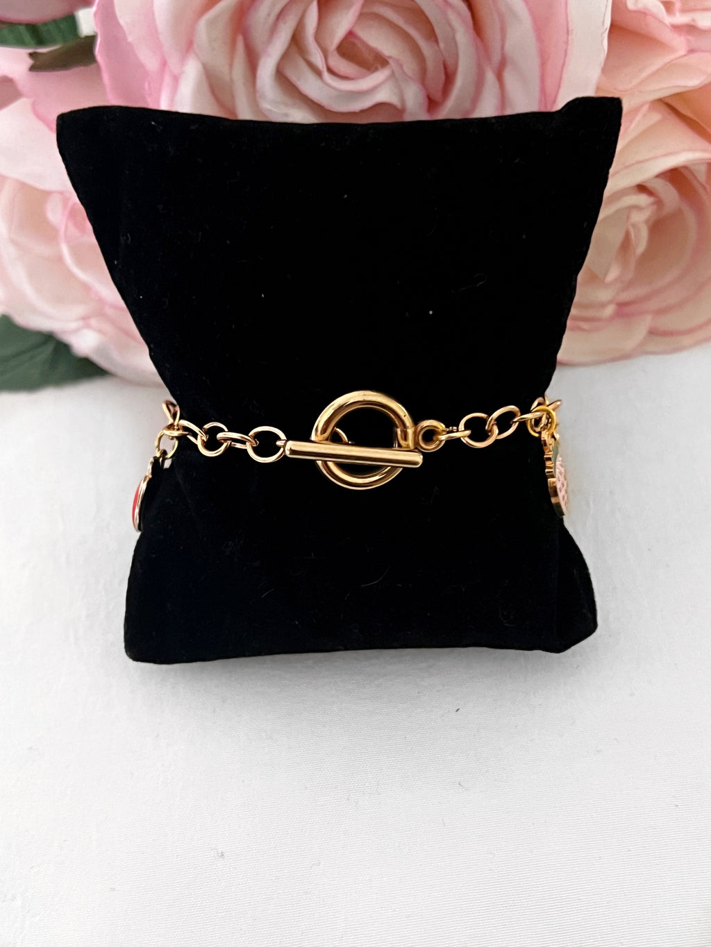 Fruit Cocktail Charm Bracelet