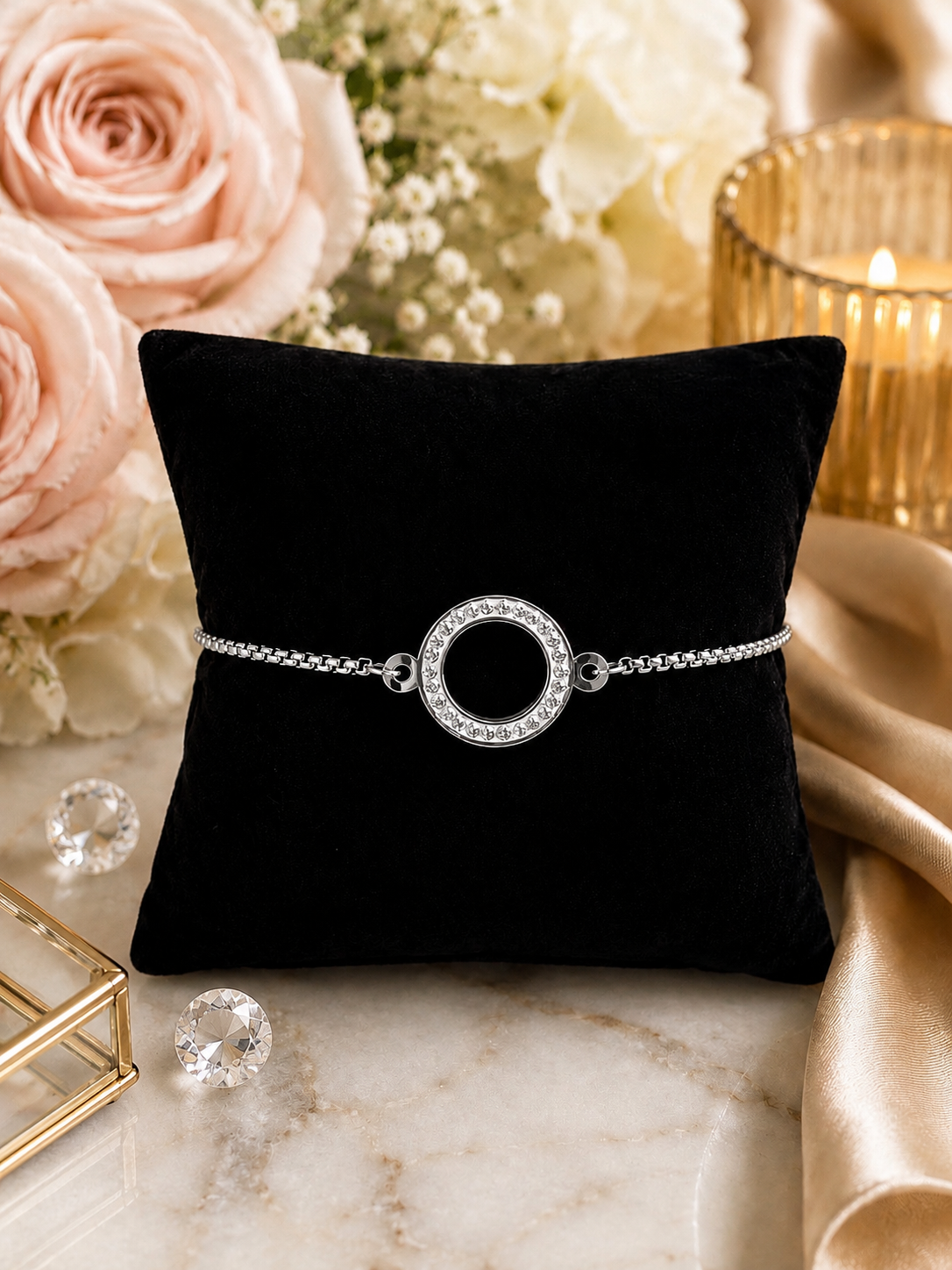 Eternal Halo Necklace & Bracelet Collection