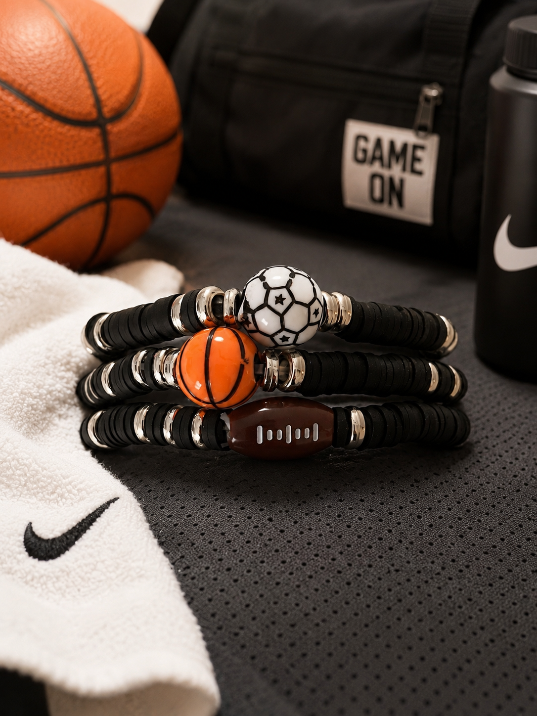 “You know Ball” Heishi Beaded Bracelet