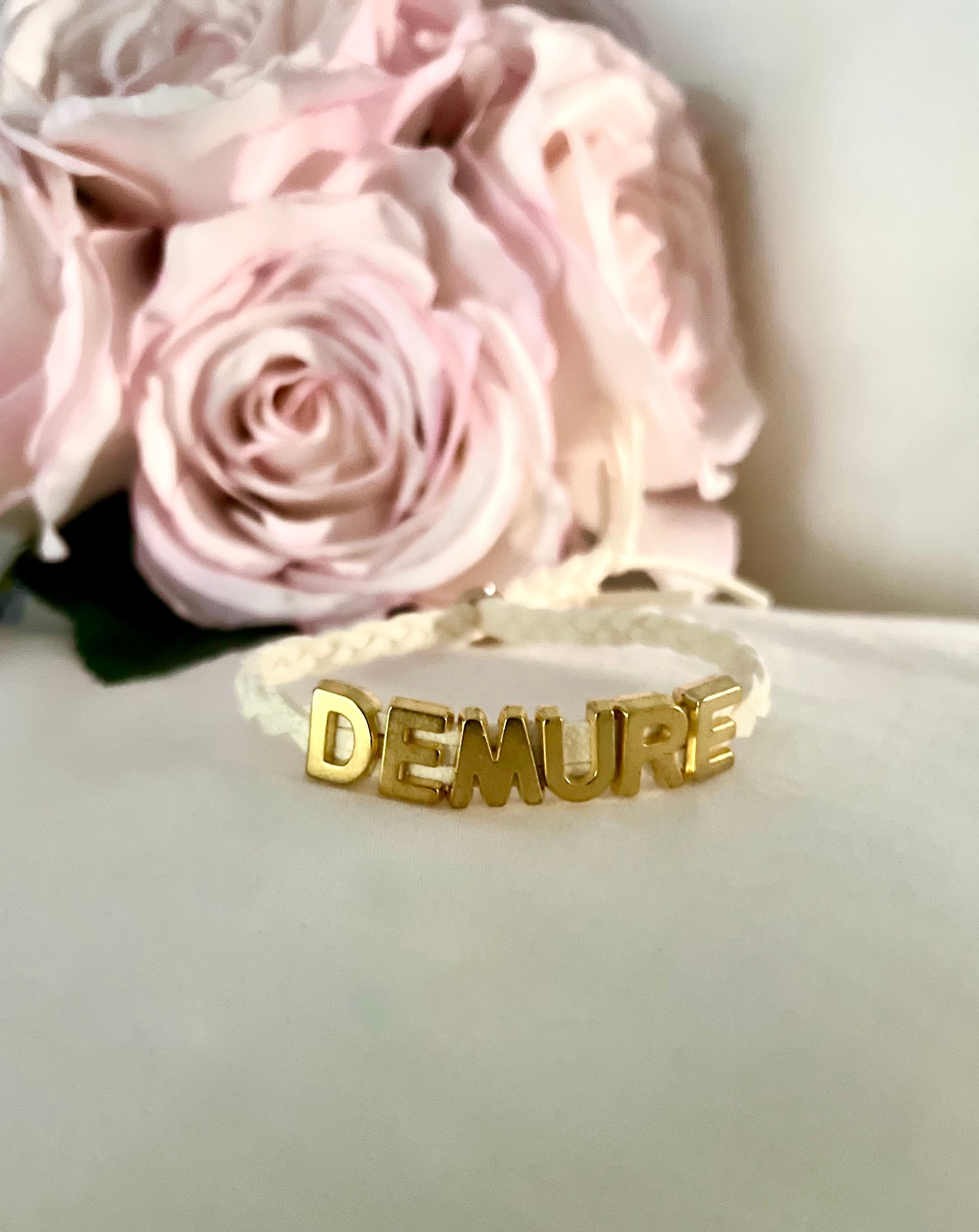 Wear Your Words Braided Bracelet