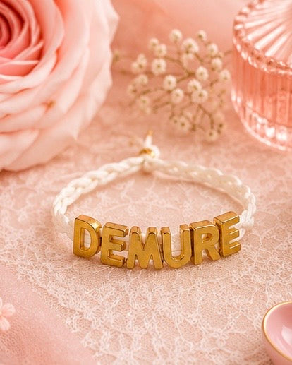 Wear Your Words Braided Bracelet