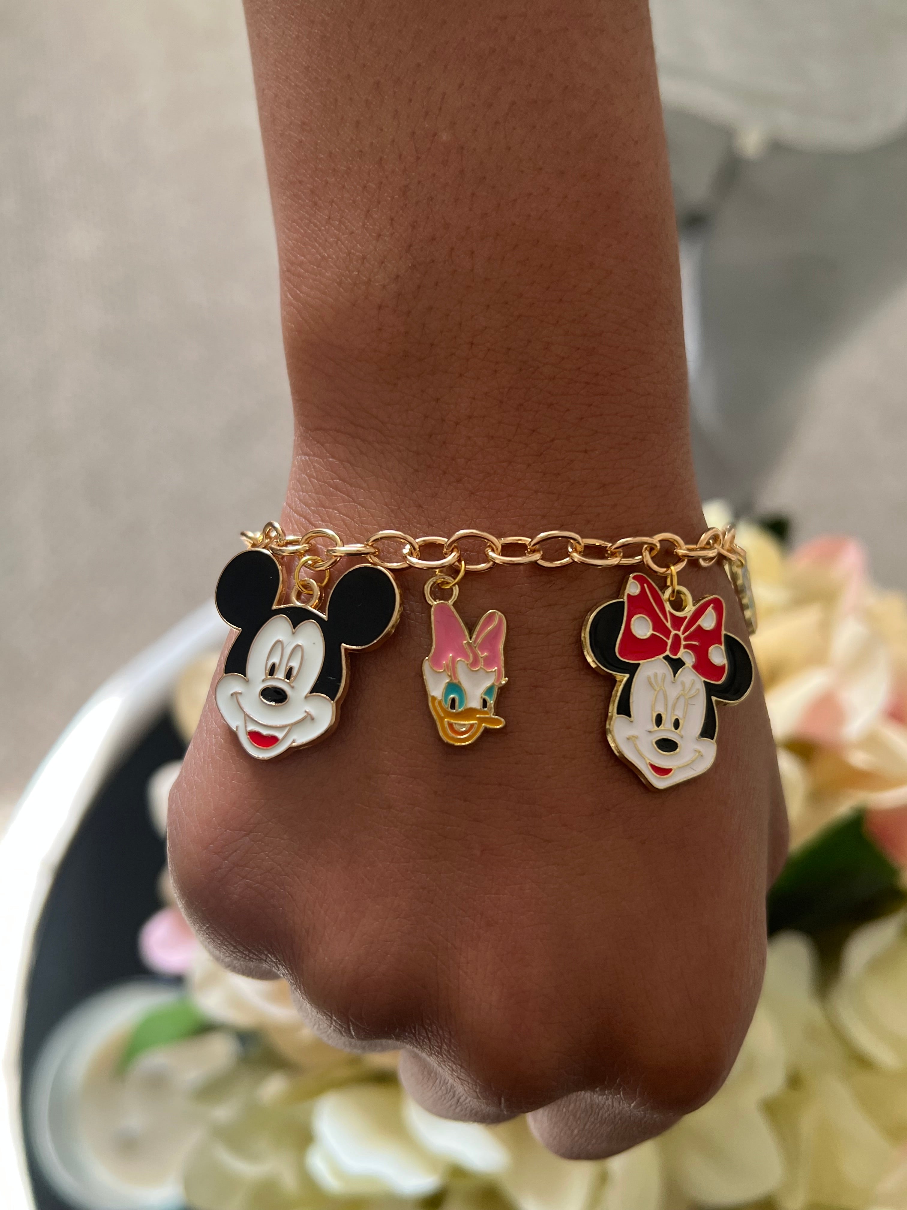 Mickey and Friends Charm Bracelet