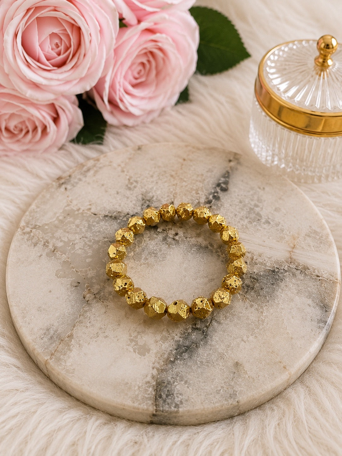 Golden Harmony Luxe Bracelet Stack