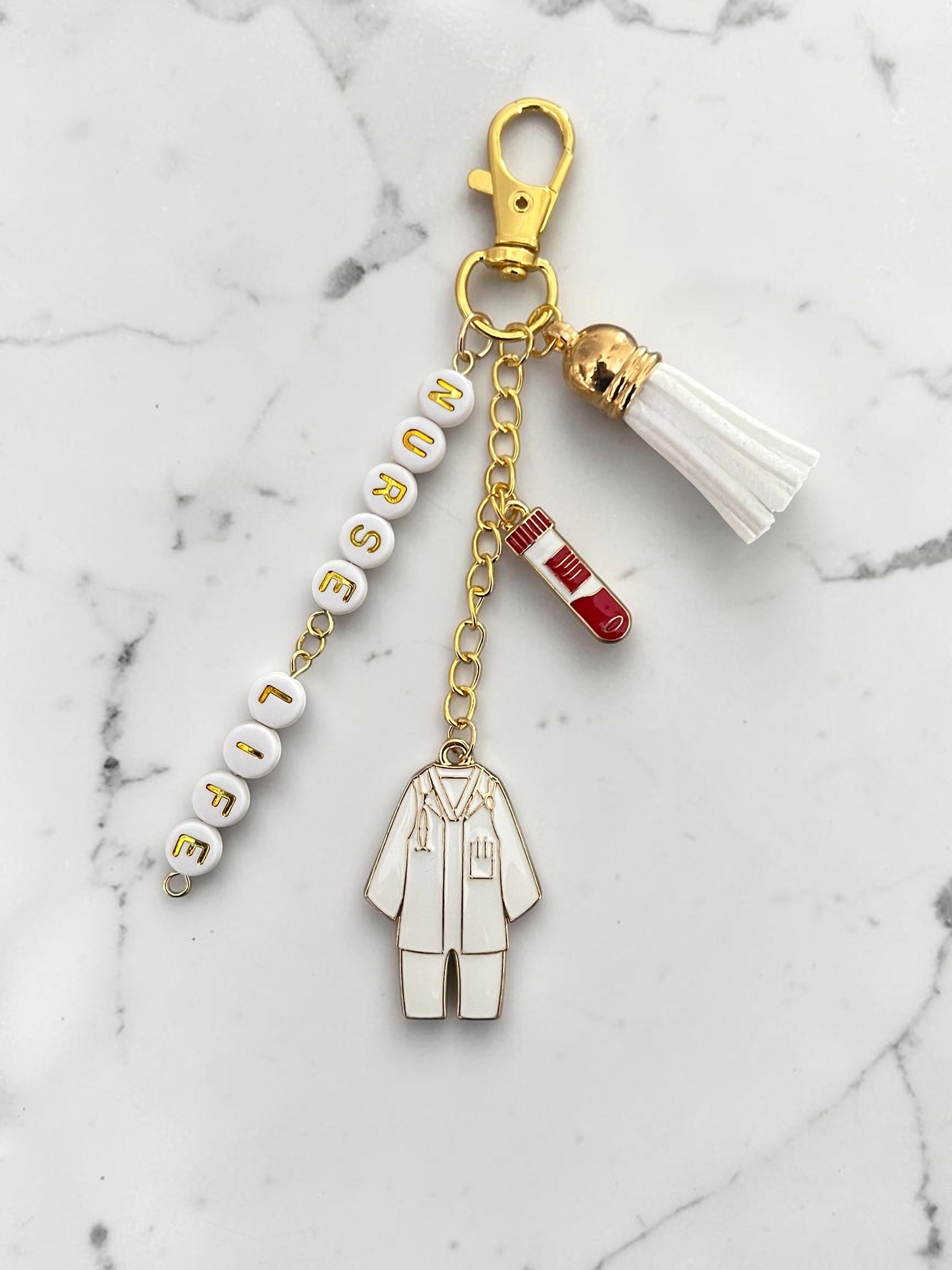 Nurse Life Bag Charm