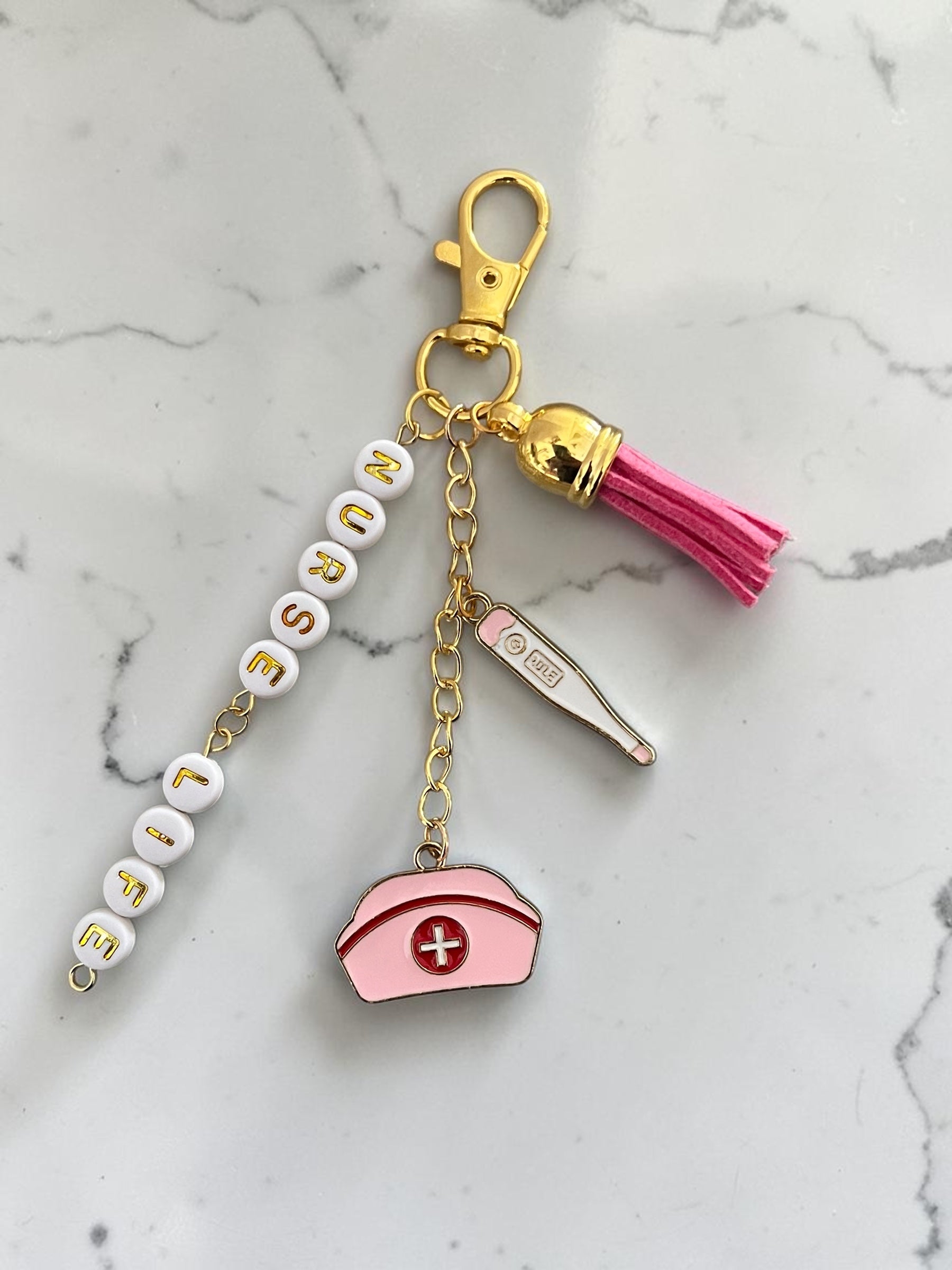 Nurse Life Bag Charm