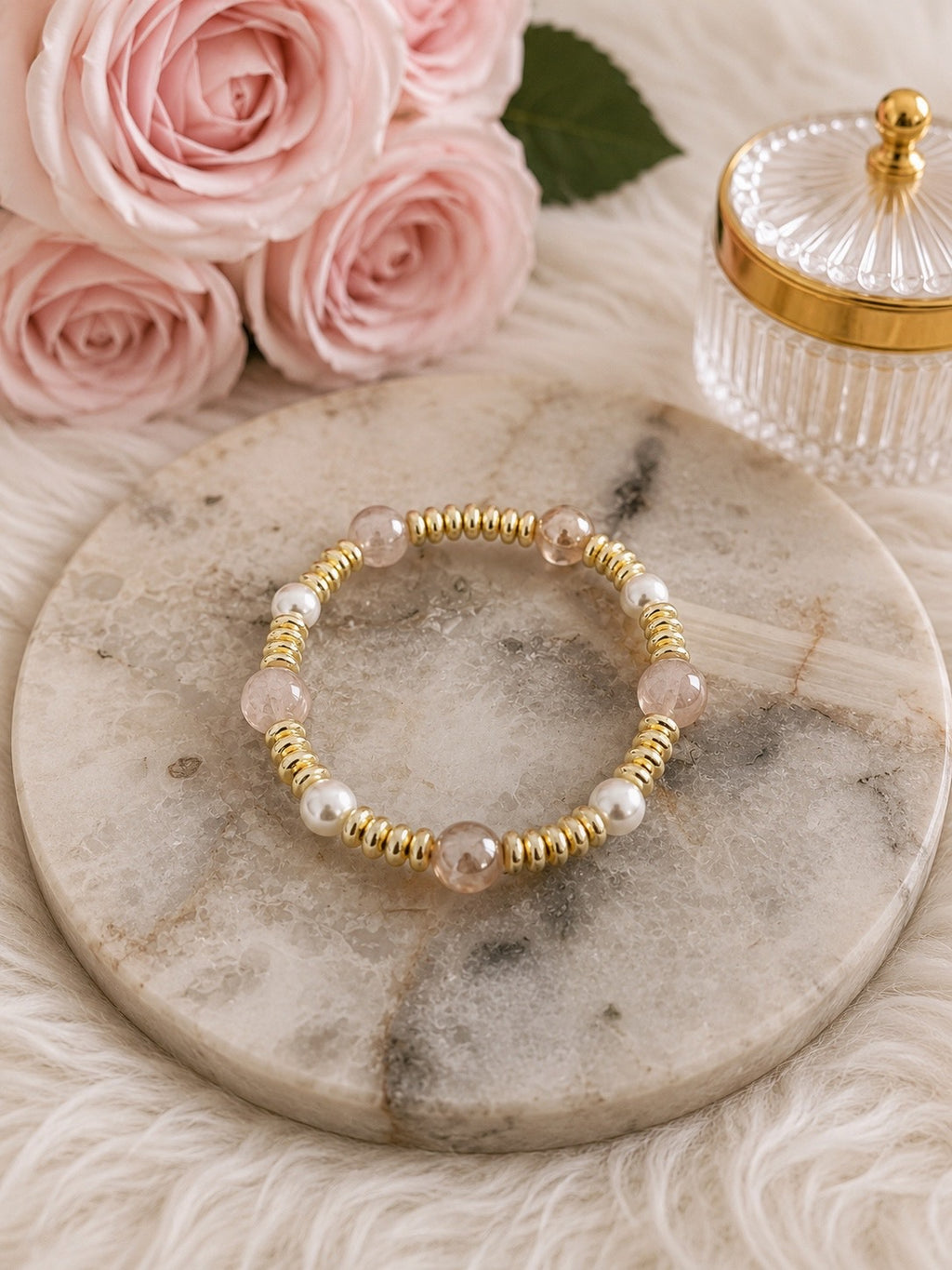 Golden Harmony Luxe Bracelet Stack