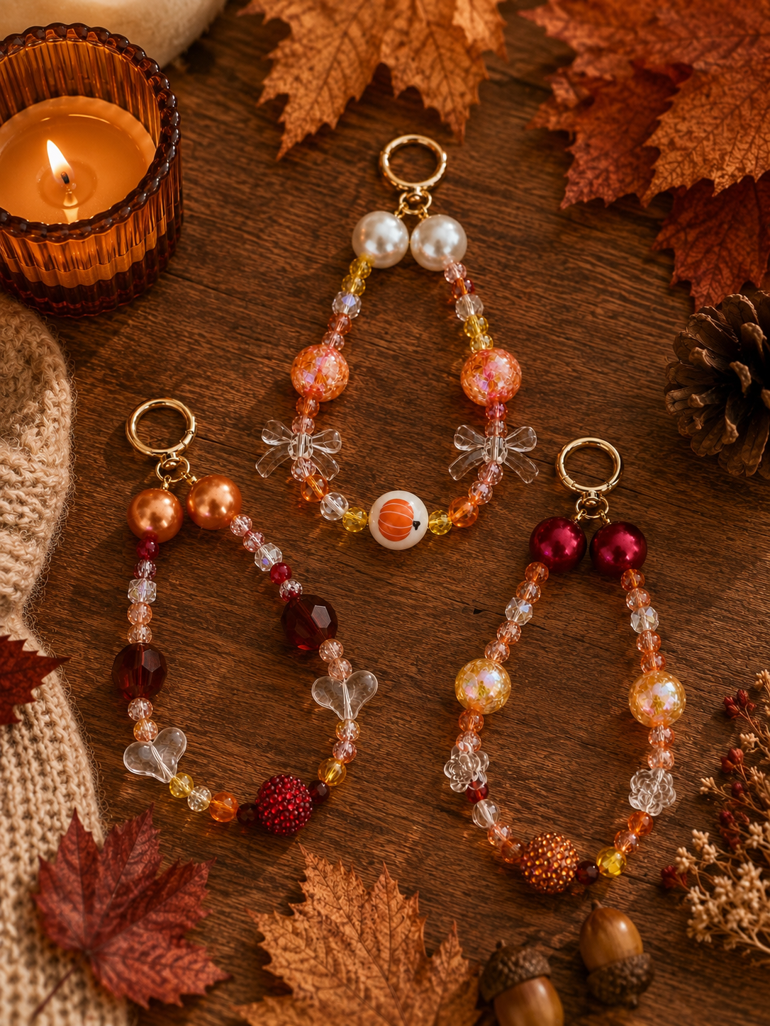 Autumn Glow Phone Charm