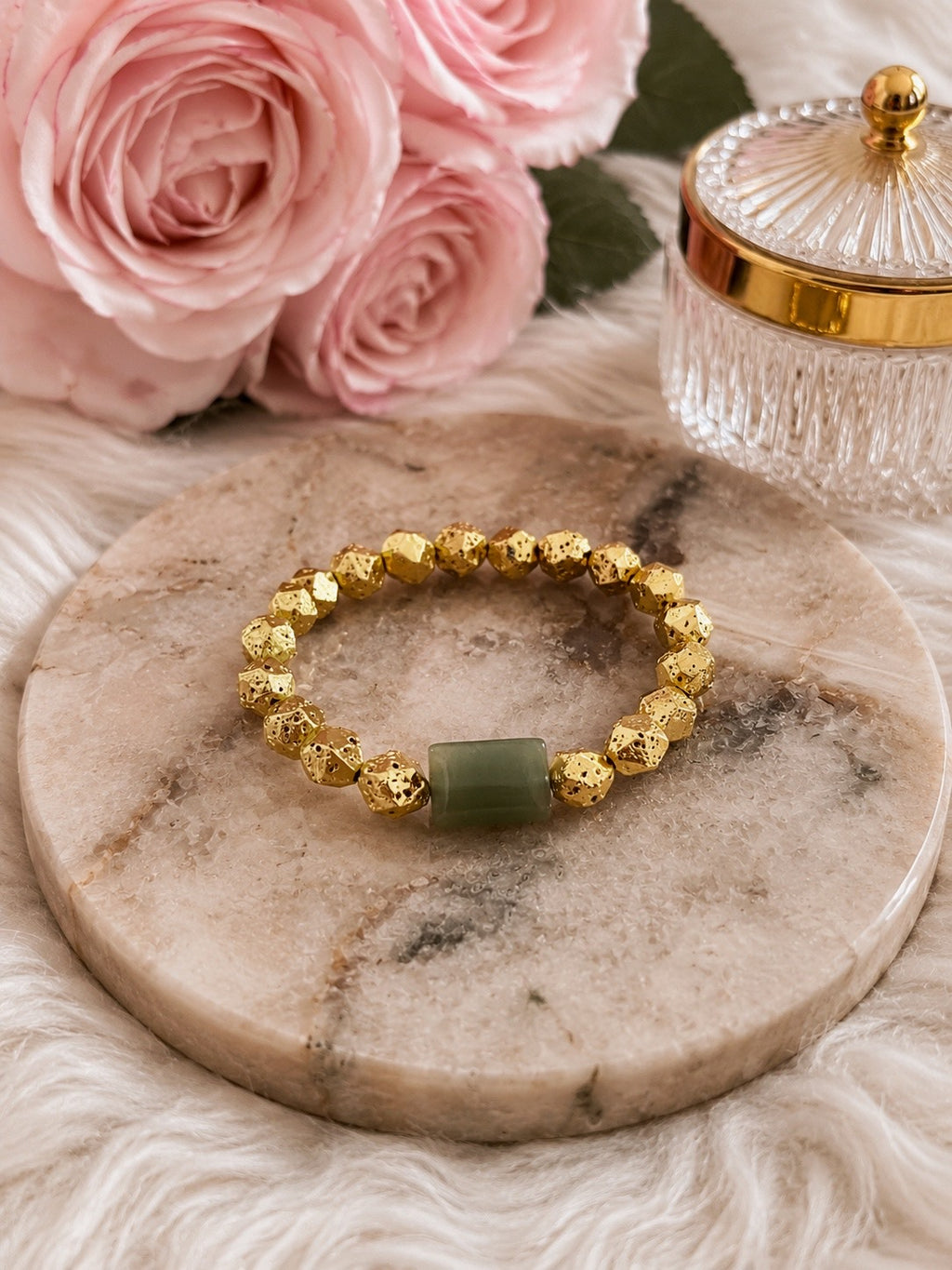 Golden Harmony Luxe Bracelet Stack