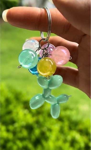 Balloon Pup Keychain