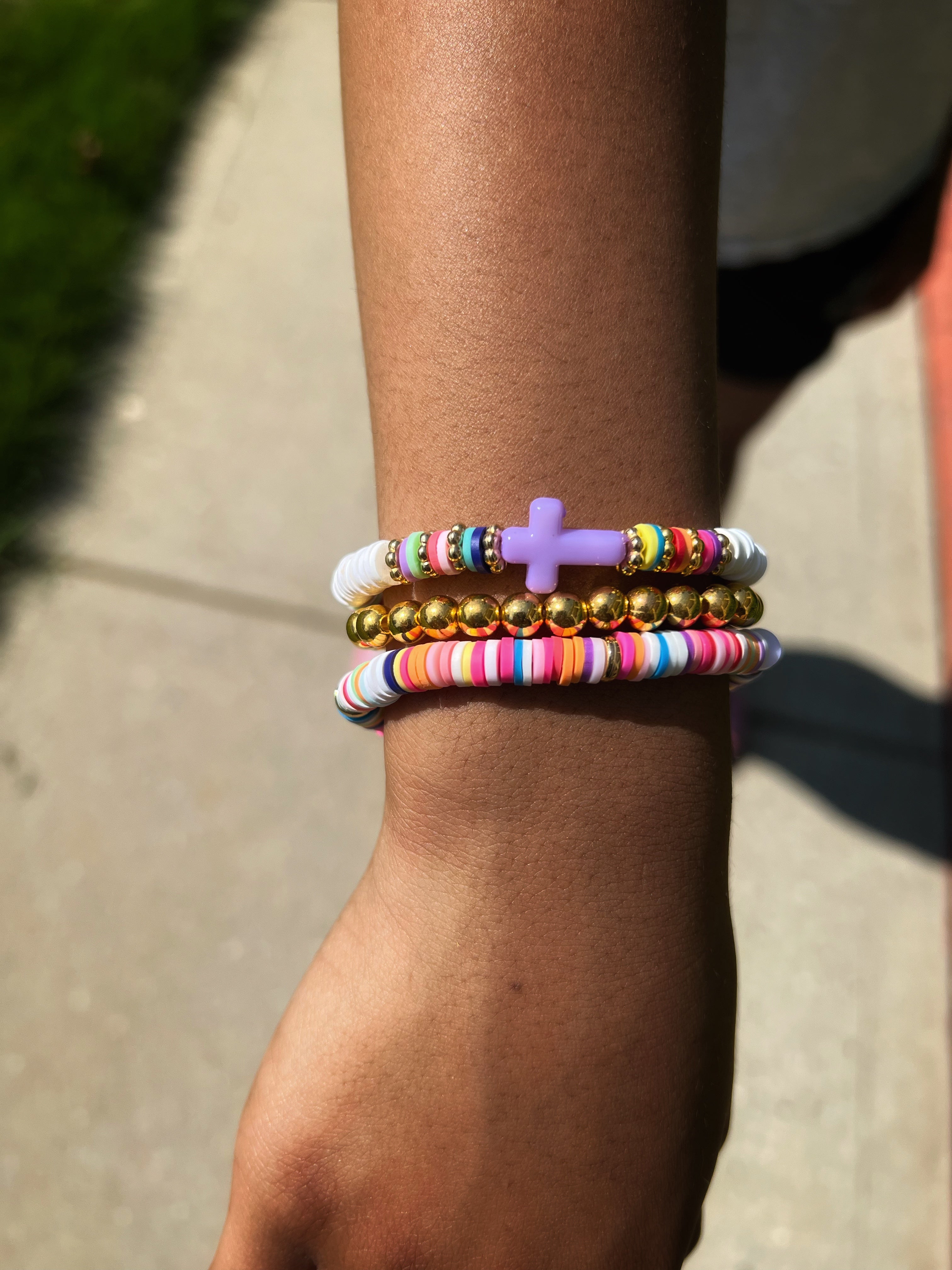 Heavenly Touch Stack Bracelet