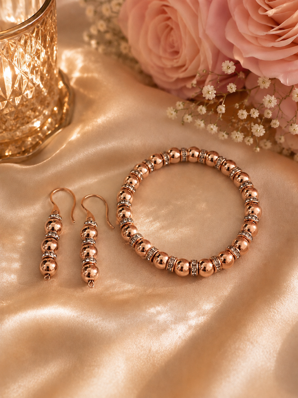 Rose Radiance Jewelry Set