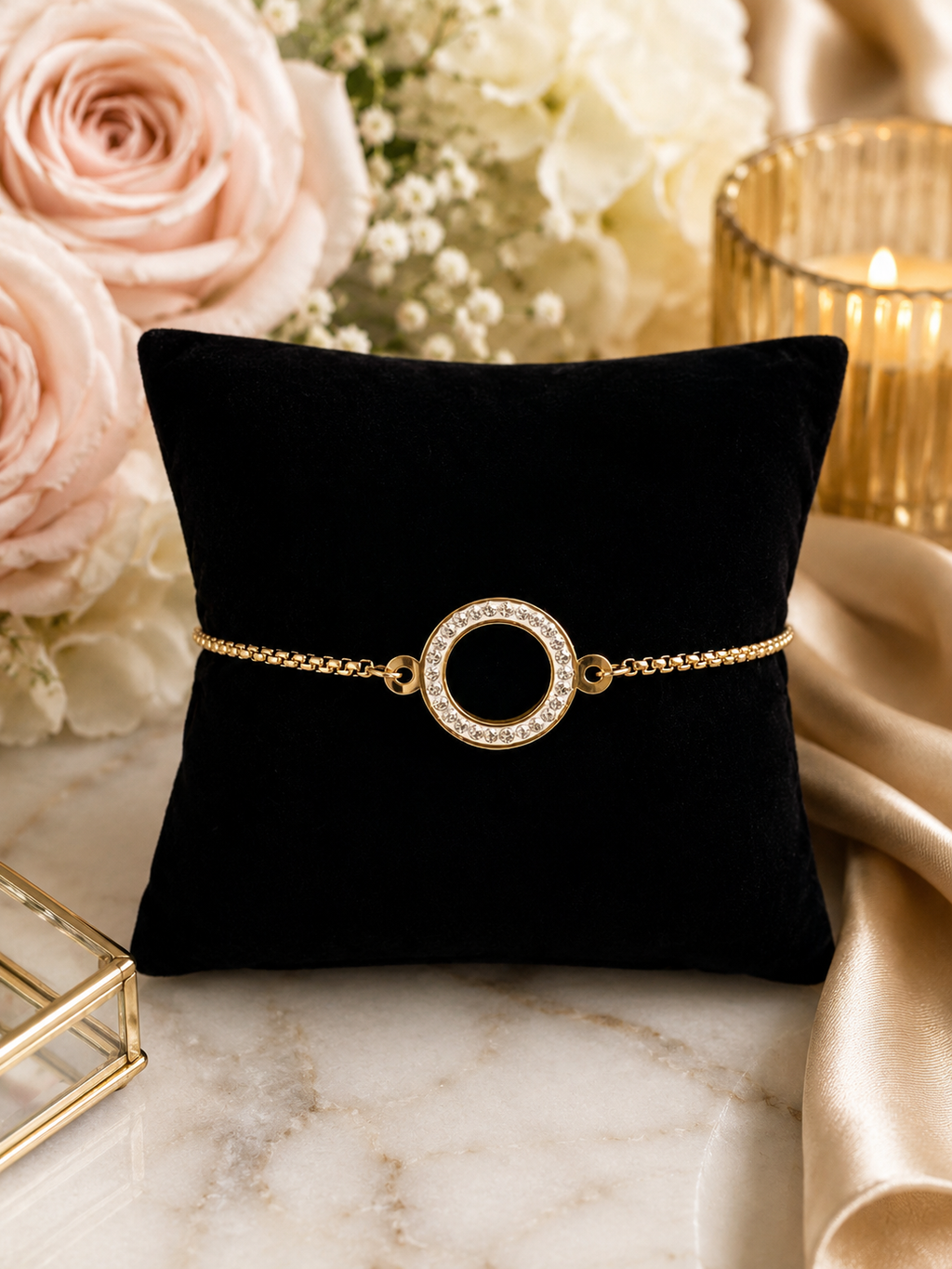 Eternal Halo Necklace & Bracelet Collection