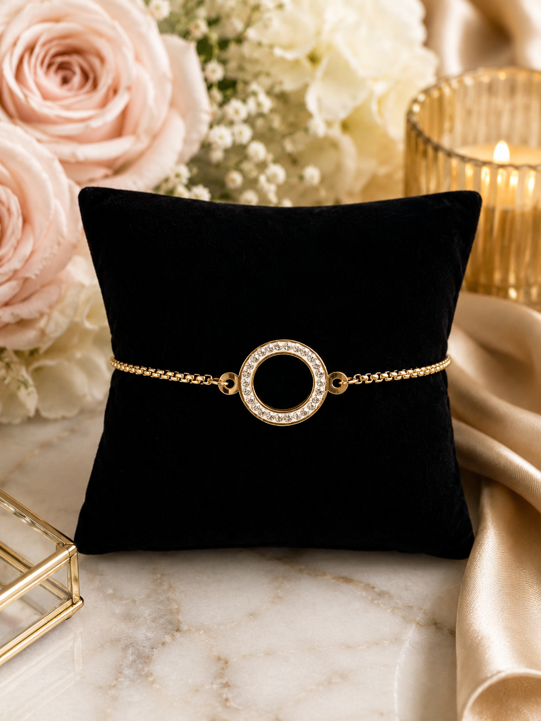 Eternal Halo Necklace & Bracelet Collection
