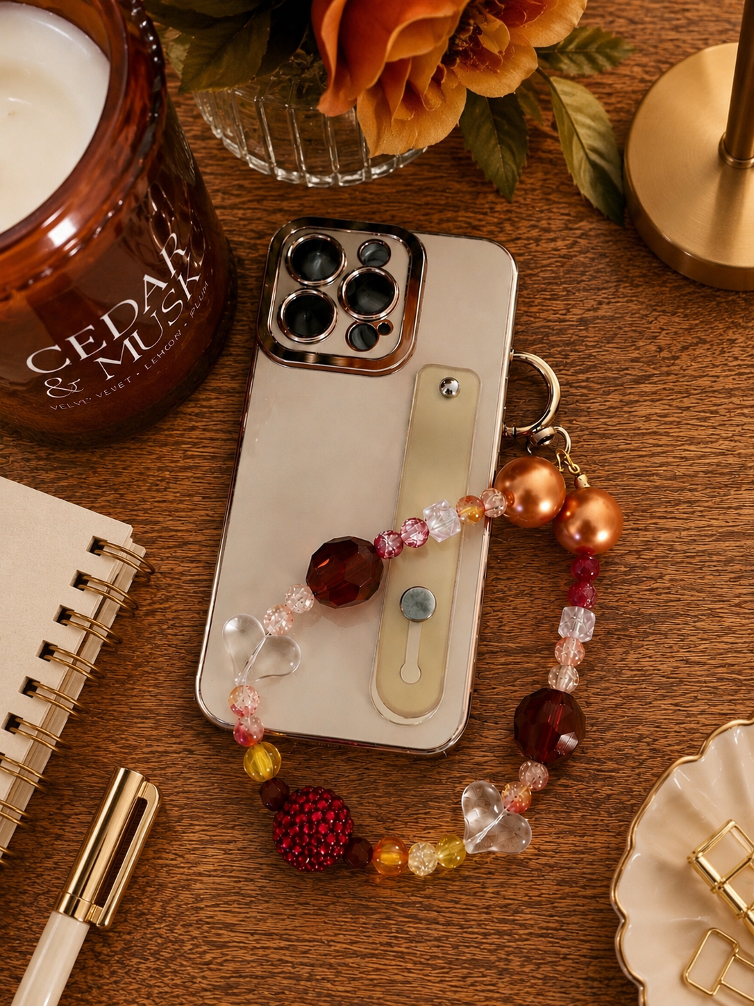 Autumn Glow Phone Charm
