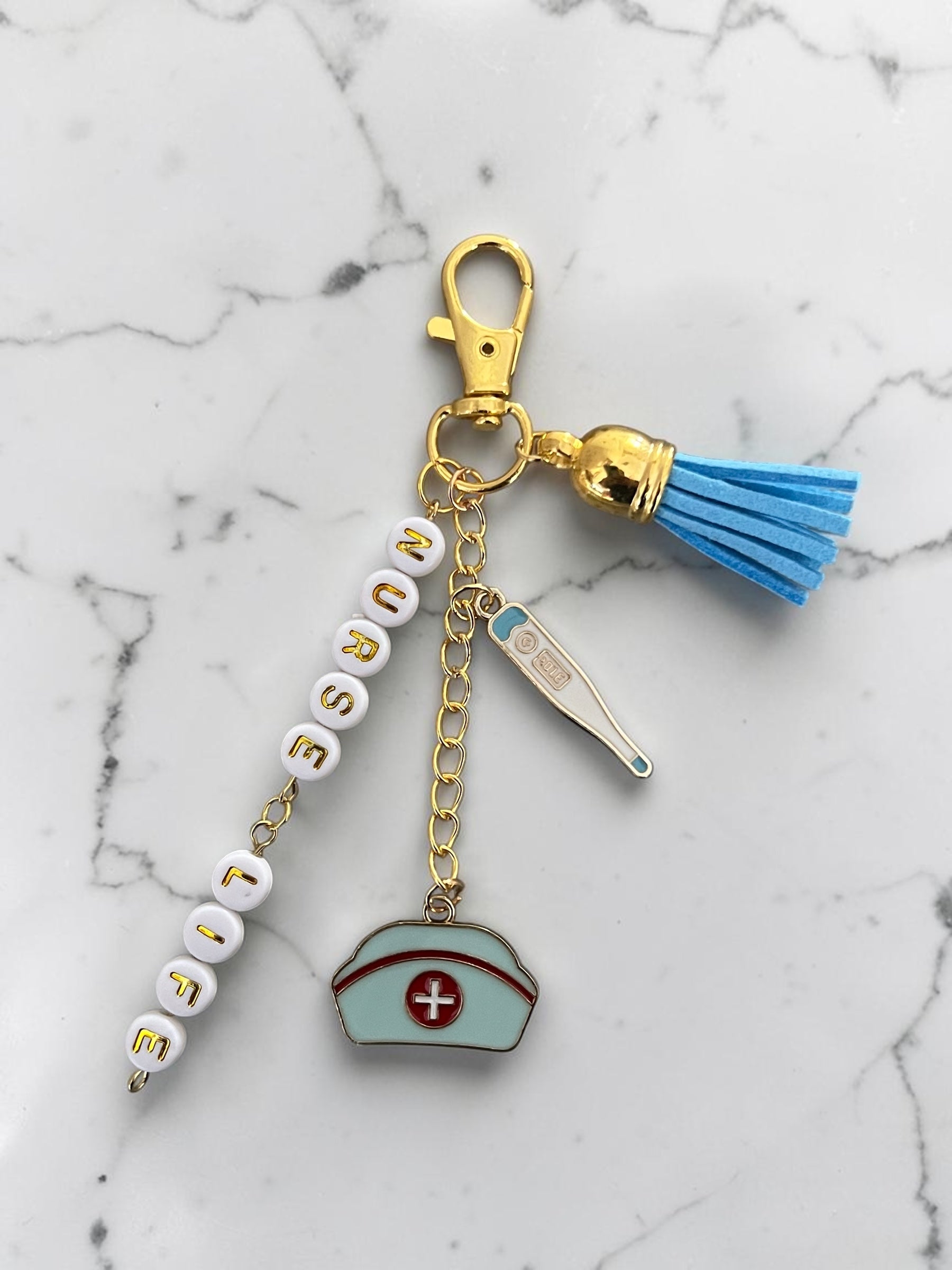 Nurse Life Bag Charm