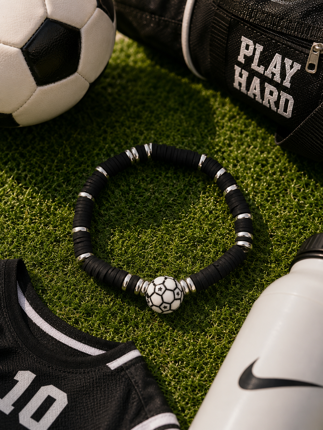 “You know Ball” Heishi Beaded Bracelet