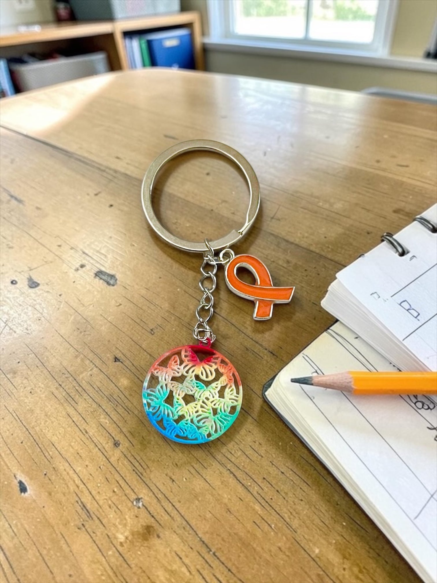 Wings of Awareness Keychain