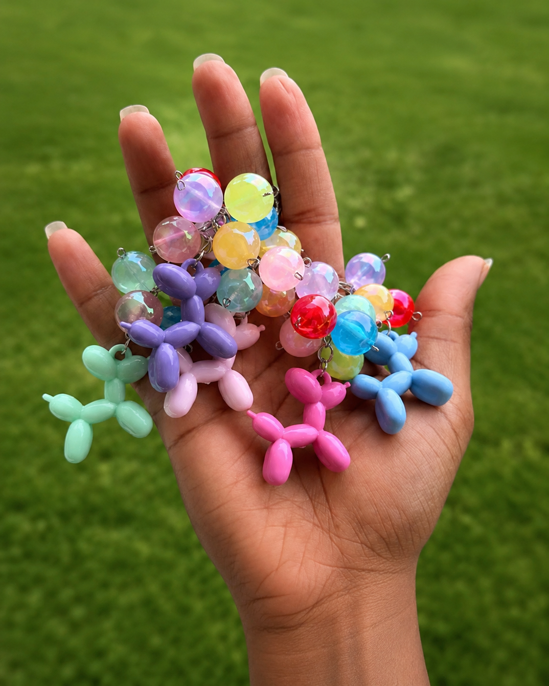 Balloon Pup Keychain