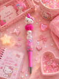Hello Friends Beaded Pens