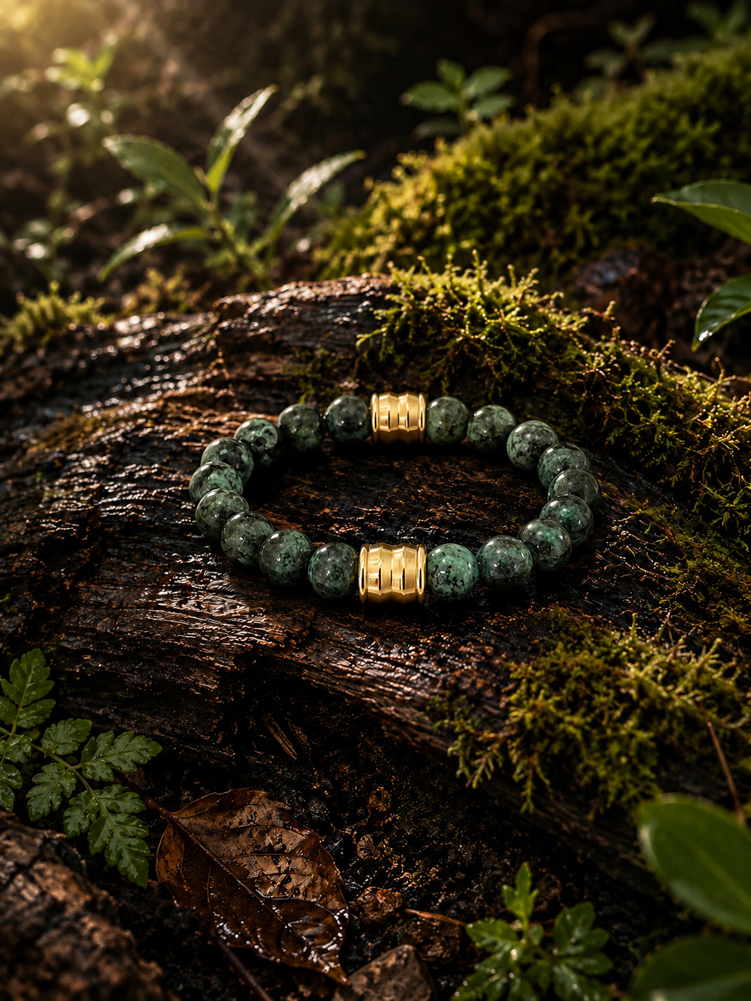 Strength & Pride African Turquoise Beaded Bracelet
