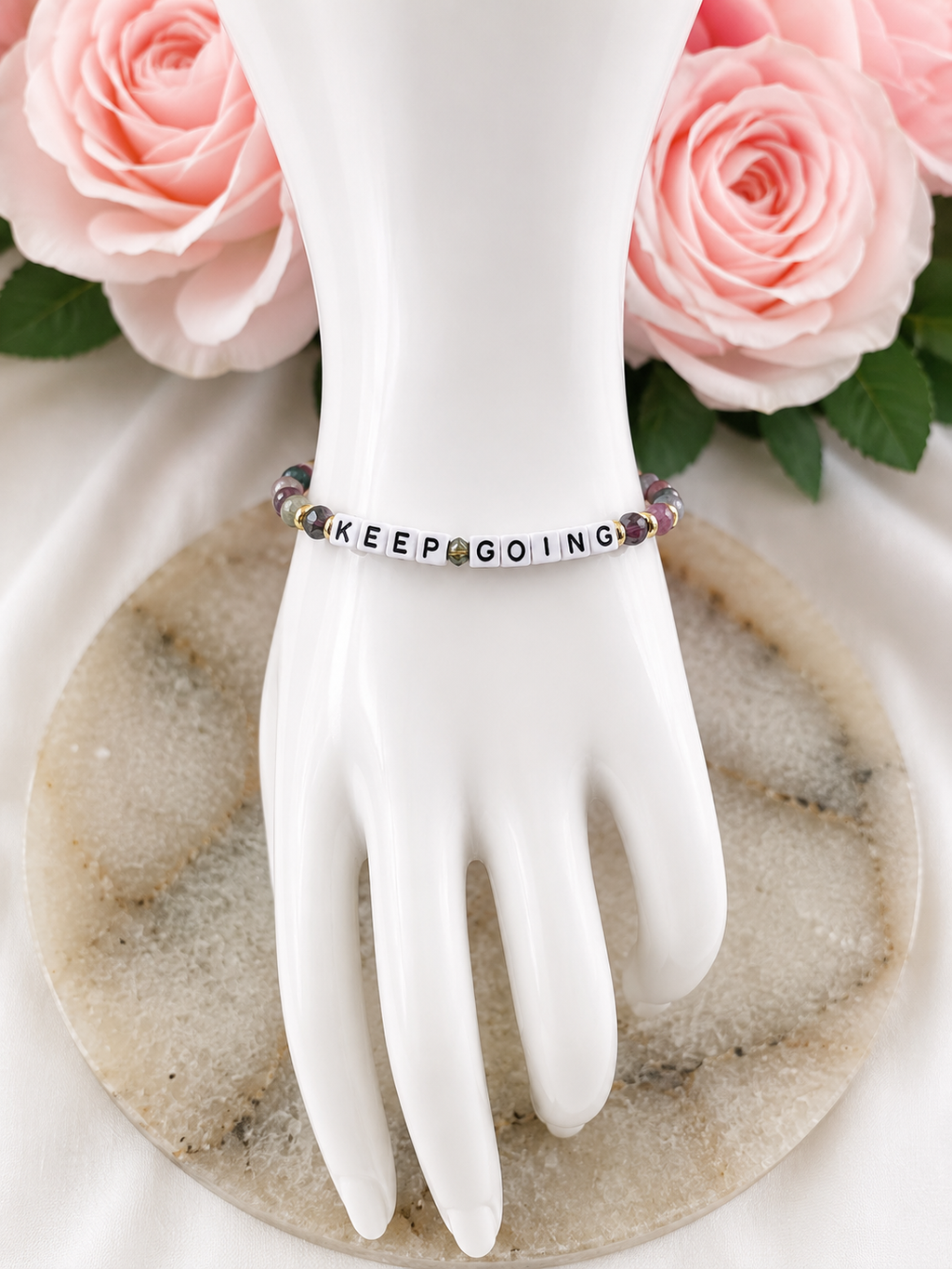 Little Reminders “Keep Going” Bracelet