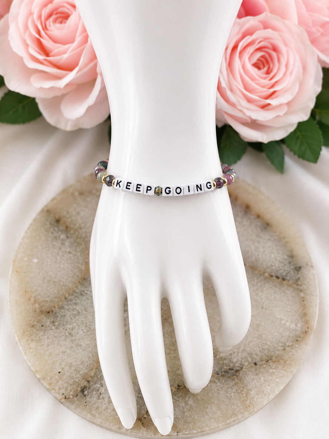 Little Reminders “Keep Going” Bracelet
