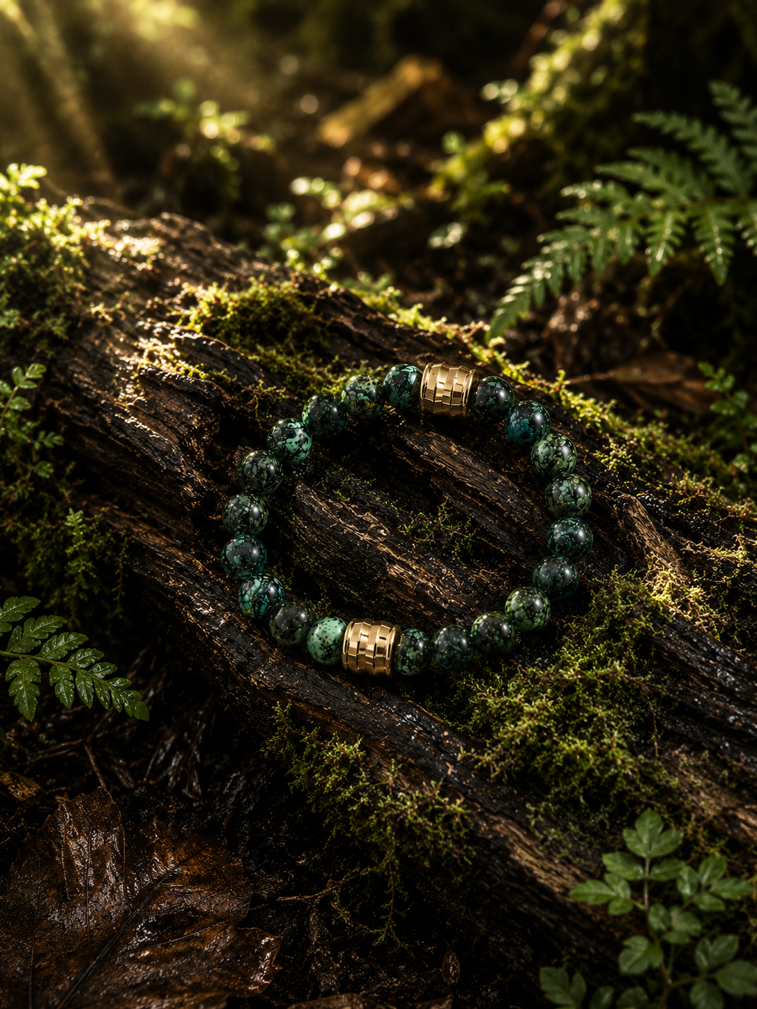 Strength & Pride African Turquoise Beaded Bracelet
