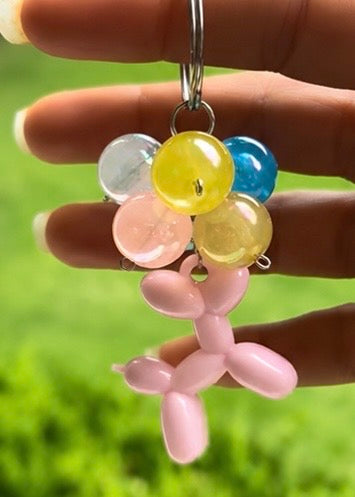 Balloon Pup Keychain