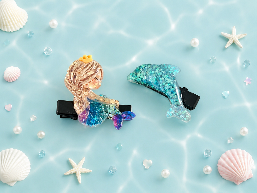 Under the Sea Hair Clip Set