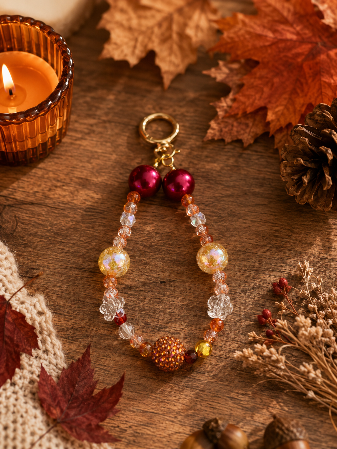 Autumn Glow Phone Charm