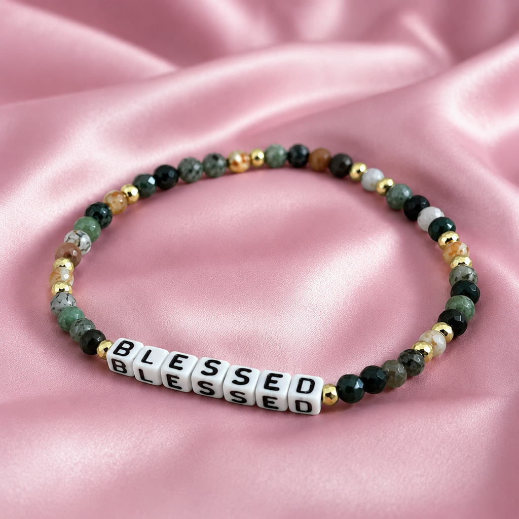 Little Reminders “Blessed” Bracelet